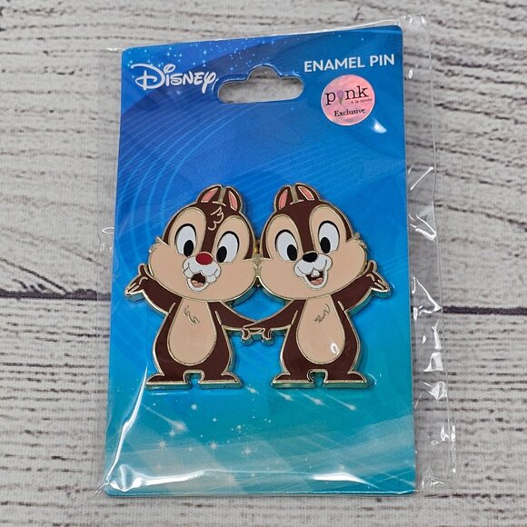 NEW! Disney Pink A la Mode Chip n Dale Pin - PALM - Picture 1 of 2
